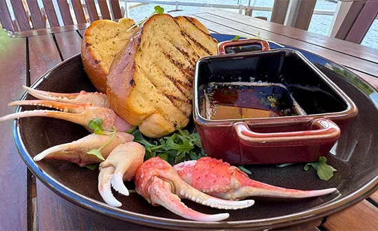 Crab at The Waters Edge